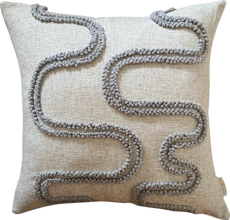 Punch Needle Landscapes Pattern 2 - Grey