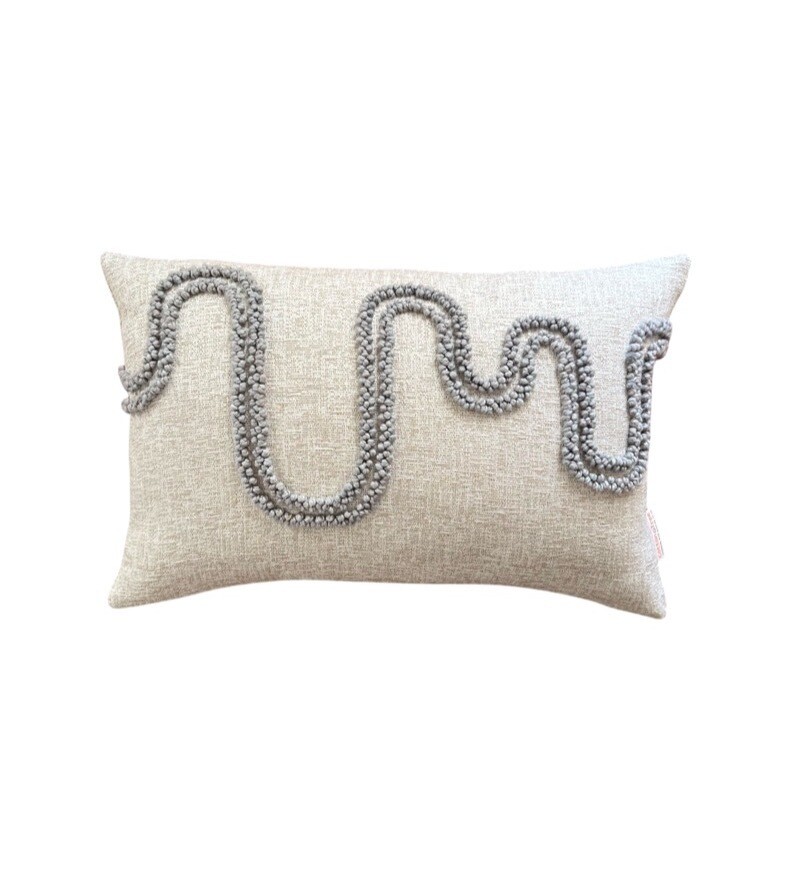 Punch Needle Landscapes Pattern 2 - Grey