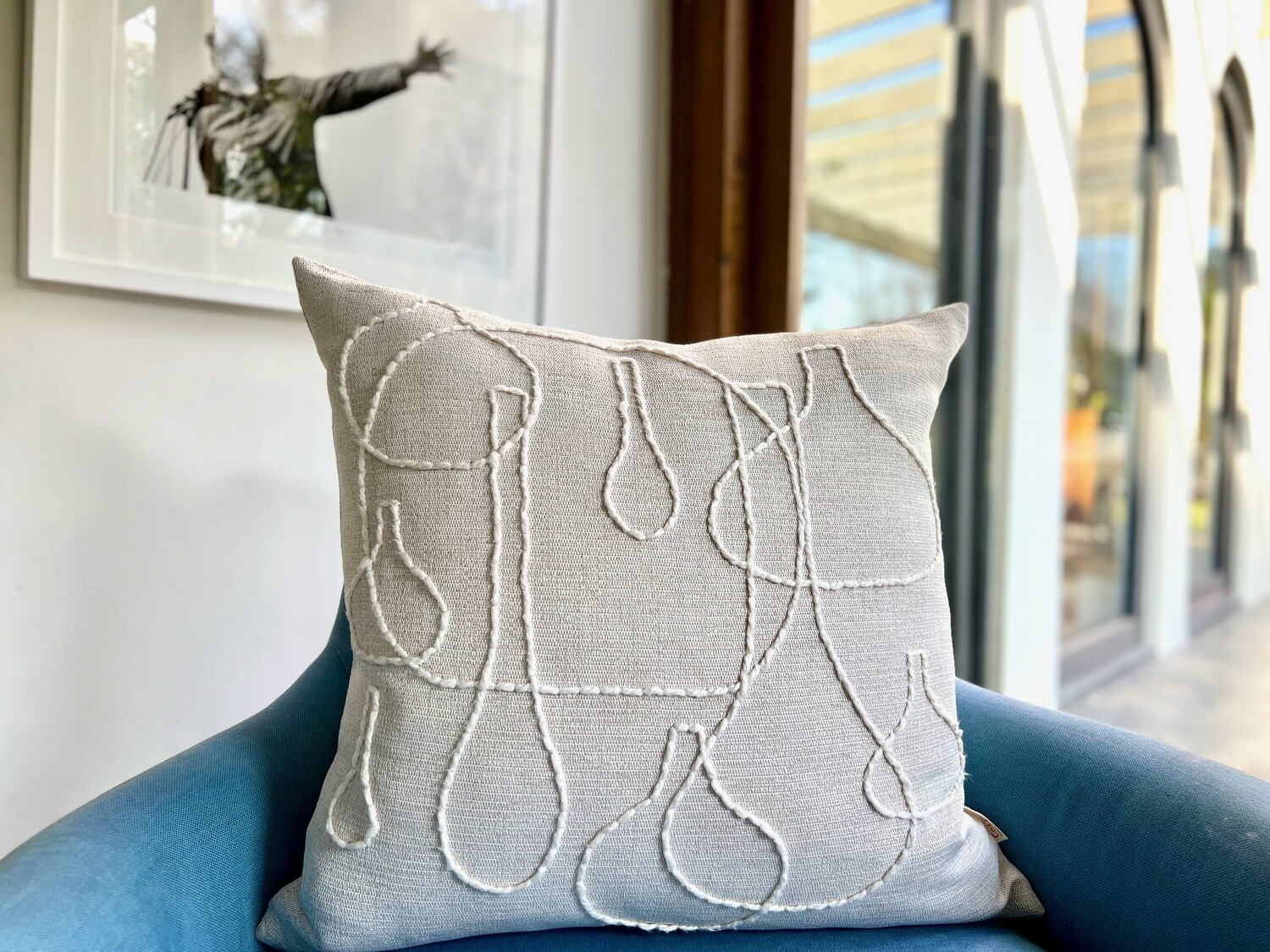 Punch Needle Vessels Pattern 2 - Natural