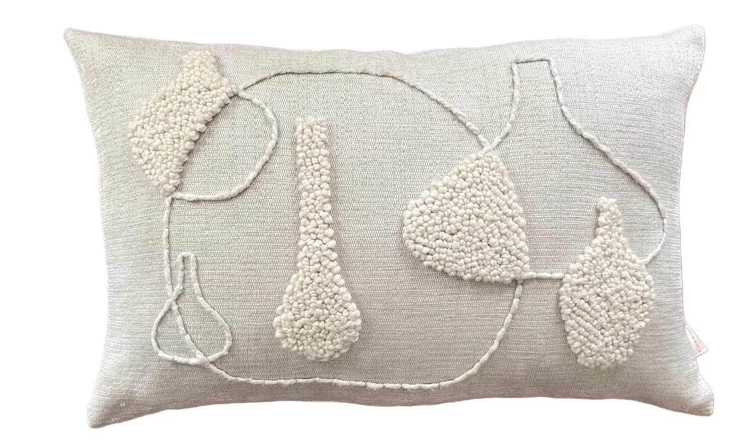Punch Needle Vessels Pattern 1 - Natural