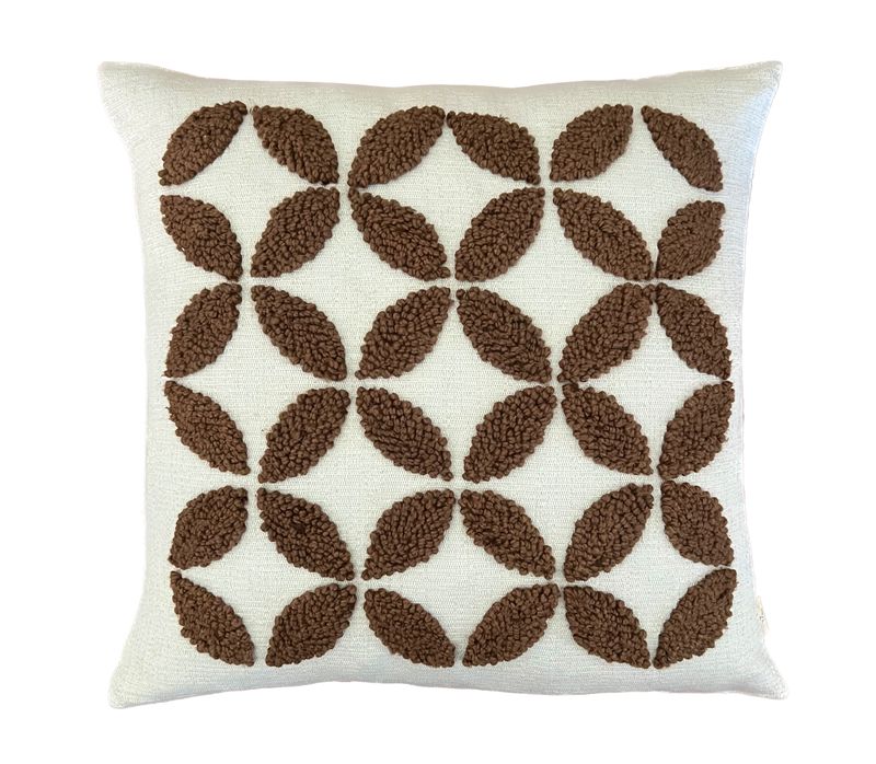 Punch Needle Fields Pattern 3 - Brown