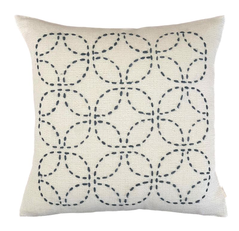 Punch Needle Fields Pattern 4 - Dusty Blue