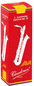 Vandoren Java rouge anches saxophone baryton Vandoren Java rouge anches saxophone baryton