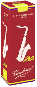 Vandoren Java rouge anches saxophone ténor
