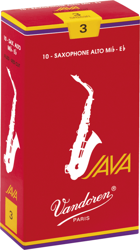 Vandoren Java rouge anches saxophone alto
