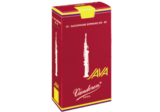 Vandoren Java rouge anches saxophone soprano Vandoren Java rouge anches saxophone soprano