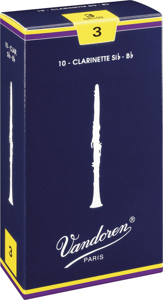 Vandoren traditionnel anches clarinette Sib
