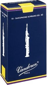 Vandoren traditionnel anches saxophone soprano