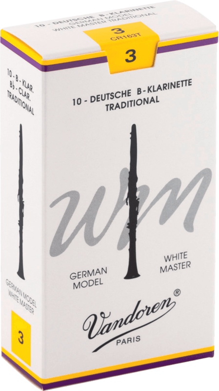 Vandoren White Master anches clarinette Sib