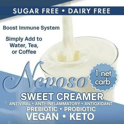 (Bulk) (one) 1 POUCH Resealable Pouch (makes 50-100 cups) ONE NET CARB SWEET Creamer - Crema Molto Dolce