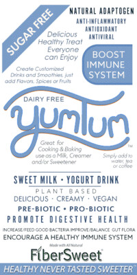 (Case) 12 PACKETS (makes 4-8 cups ea) YUMTUM Sweet Milk MILK/Yogurt Drink