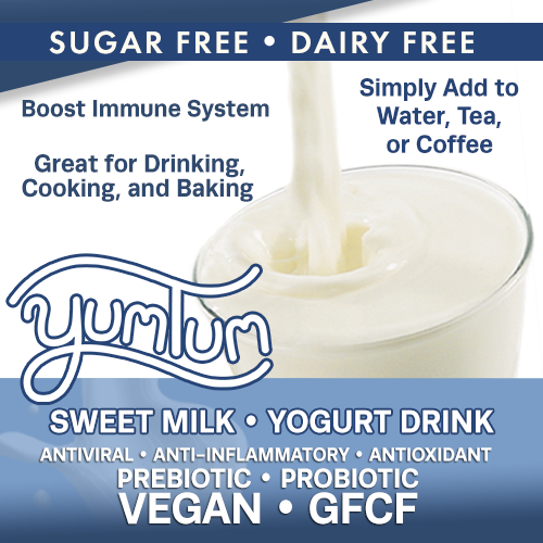 (Case) 24 PACKETS (makes 4-8 cups ea) YUMTUM Sweet Milk - Yogurt Drink