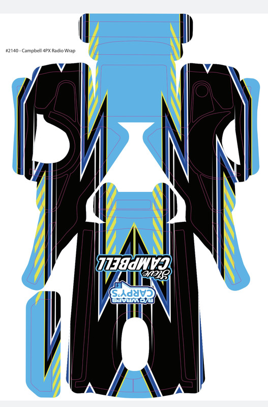 Futaba 4PX Radio Wrap (Designed to Order)