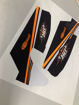 Custom Works Knoxville Wingless Sprint Wraps (Designed to Order)