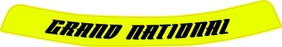 Grand National  | Window Visor Decal