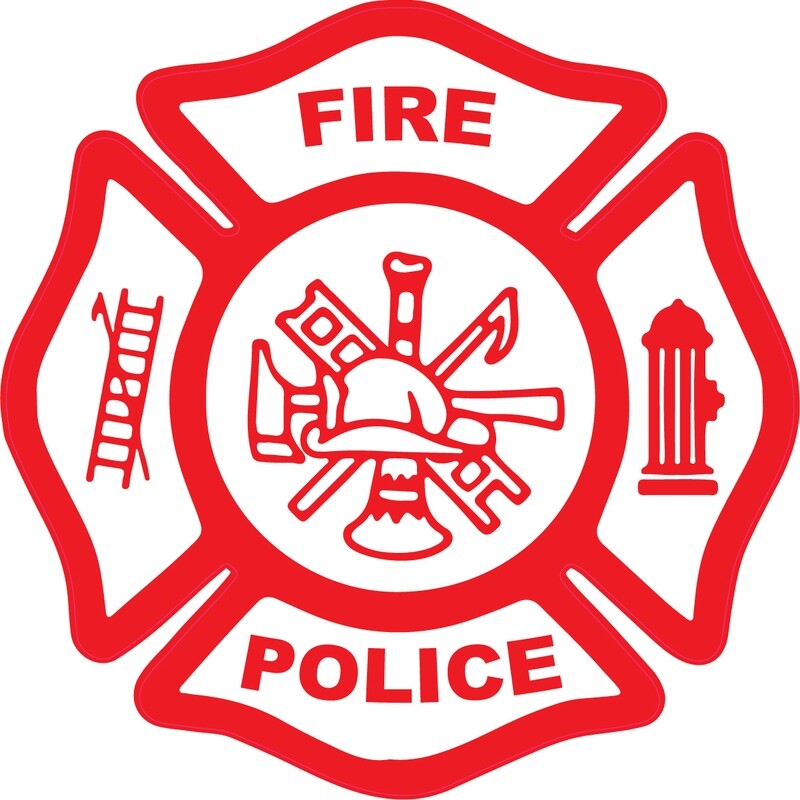 Fire Police Maltese Cross