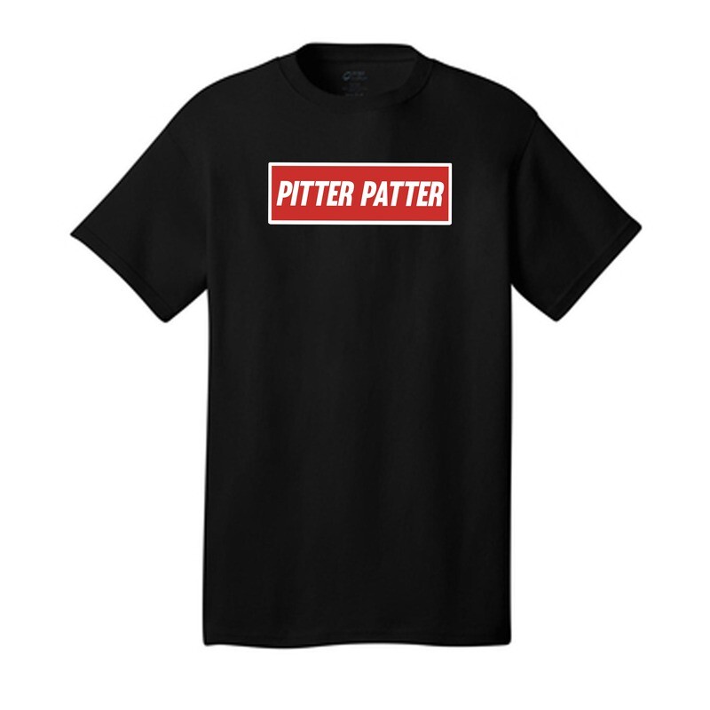 Pitter Patter T-Shirt | DT104 Black