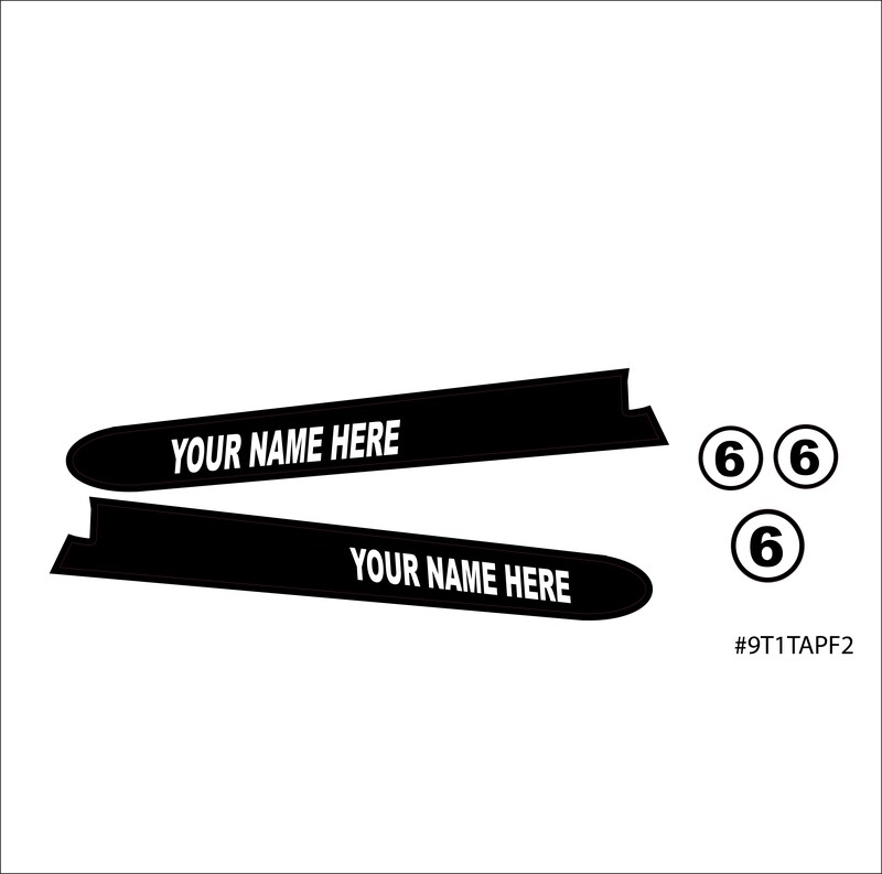 IROC Decal Kit Sheet
