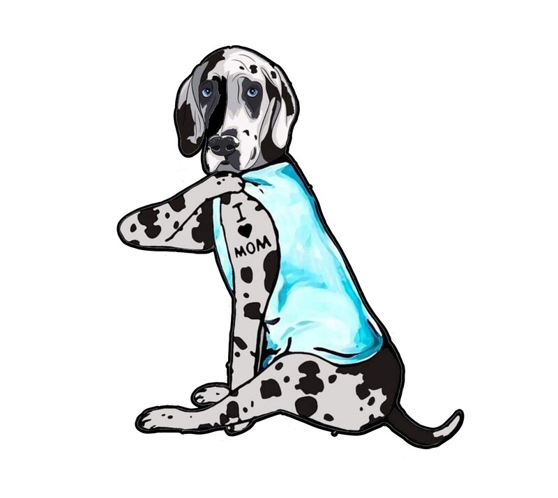 Dog Mom Tattoo |  Sticker