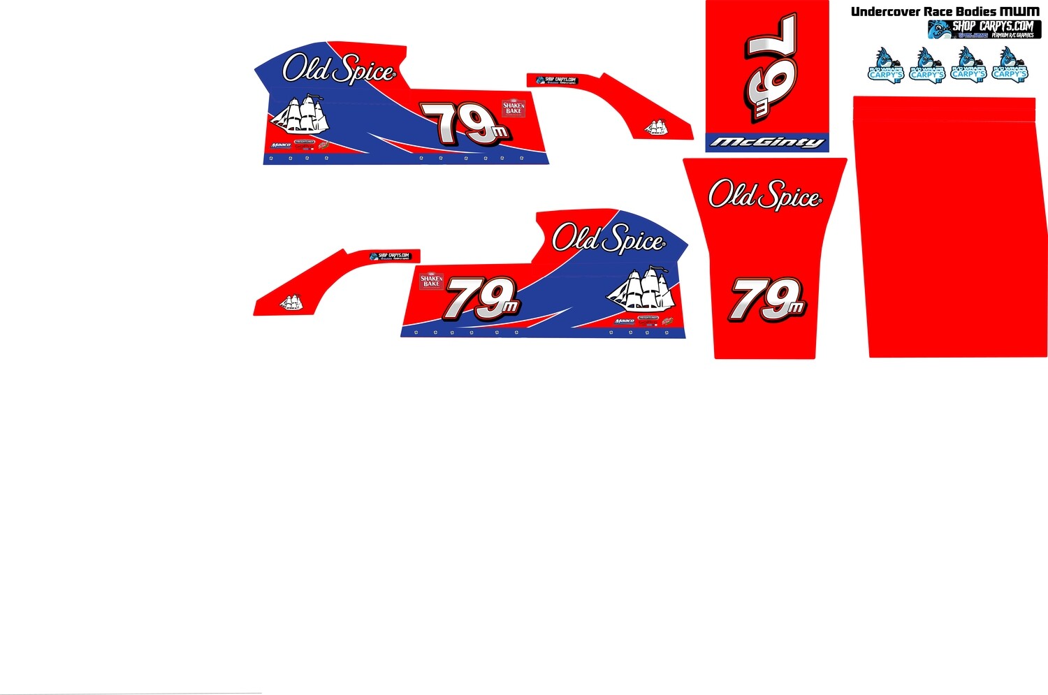 Undercover Race Bodies 2023 Infraction MWM Wrap (Custom Designed to Order)