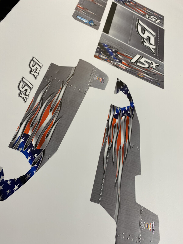 SE1 Salvas Sprint Wraps (Designed to Order)