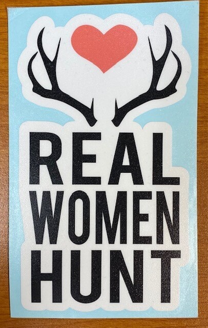Real Women Hunt | Antlers Sticker