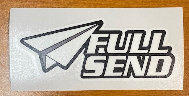 Larry Enticer | Full Send Sticker