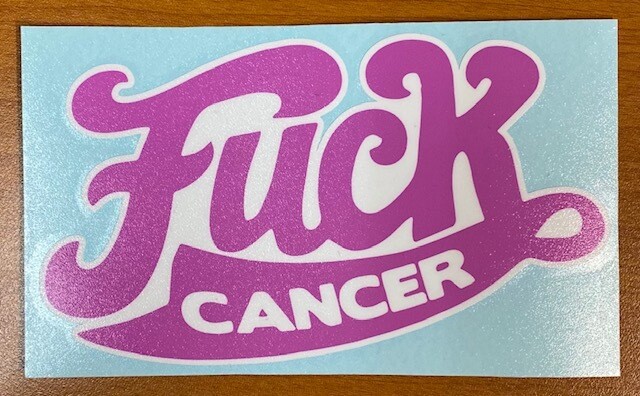 Fuck Cancer | Pink Ribbon Sticker
