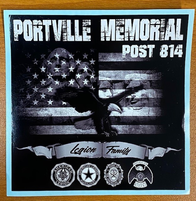 Portville Legion Sticker