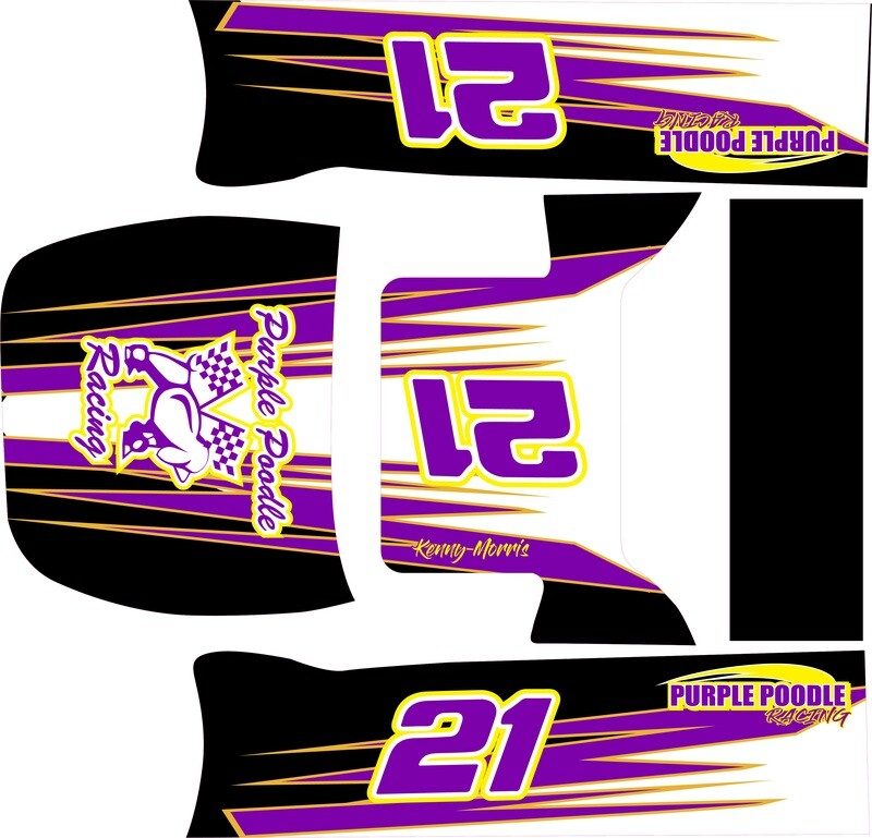 Onstat Bullet 3 Late Model Wrap (Designed to Order)