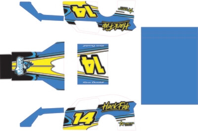 AFX HACKFAB MWM Wrap (Custom Designed to Order)