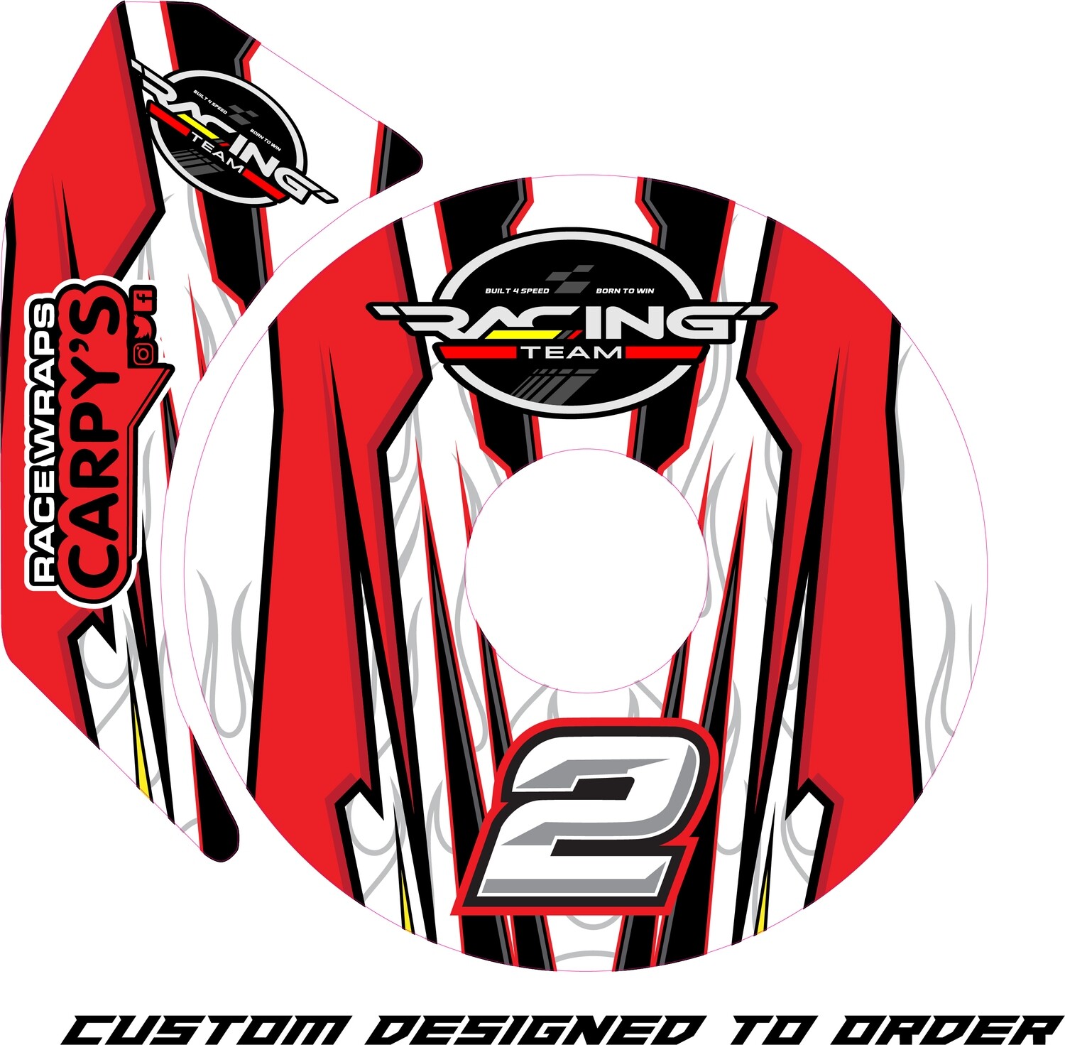 Animal Engine Decal Kit (Custom Designed to Order)