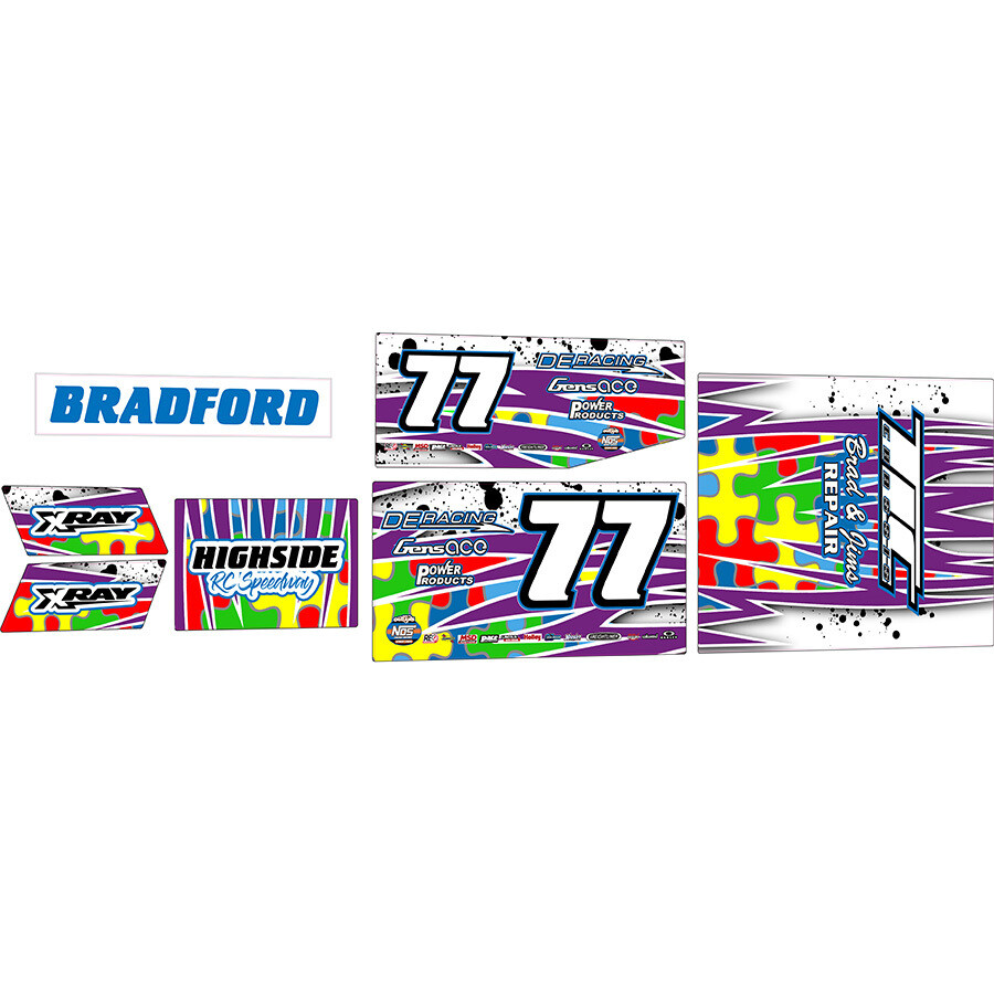 McAllister Placerville Sprint Wing Wraps (Designed to Order)