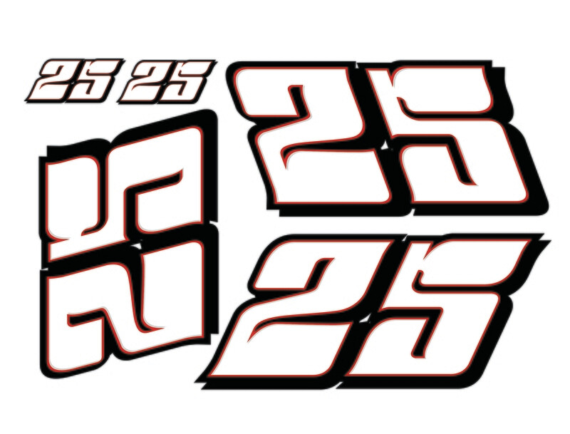 Stock Car Number Pack