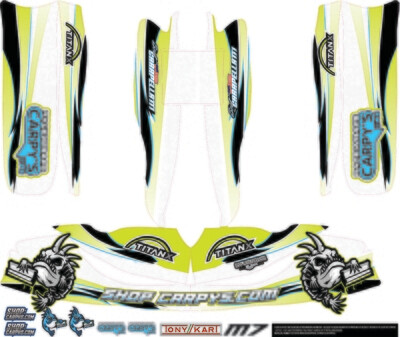 Tony Kart M7 2019 Wraps (Custom Designed to Order)
