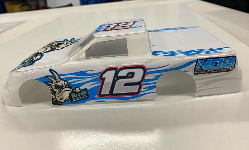 Next Oval Body (NOB) 1RC CW Truck Wrap (Custom Designed to Order)