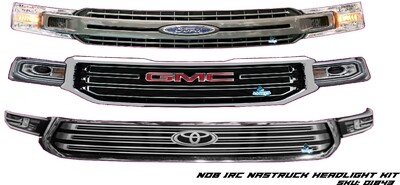 NOB 1RC NASTRUCK Alternative Headlights &amp; Grille Pack