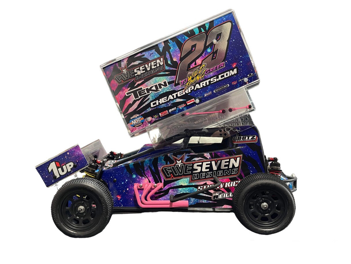 GFRP 2023 Sprint Car Wraps (Designed to Order) Customizable Senior