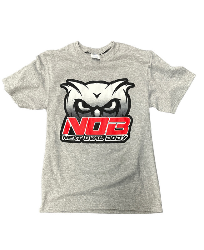 Next Oval Body NOB | Domination T-Shirt | DT104 Grey