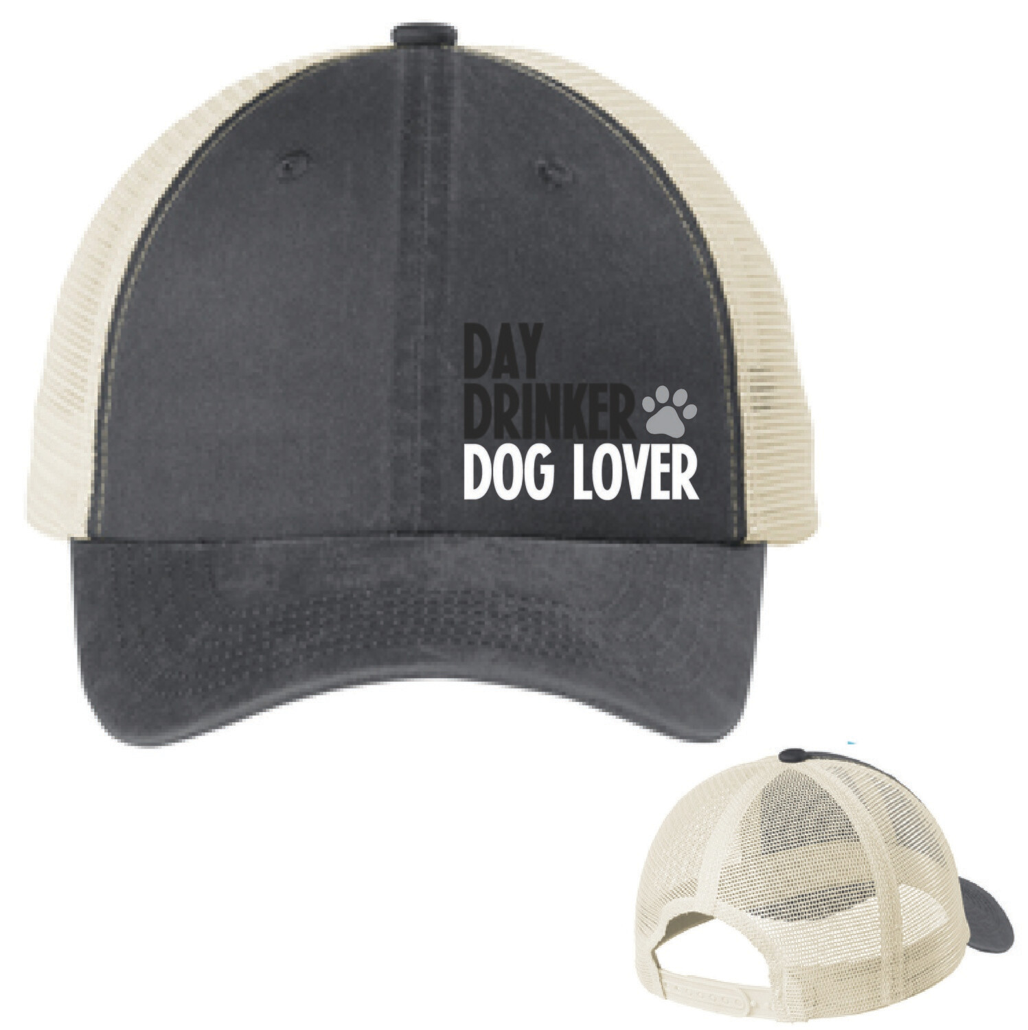Day Drinker Dog Lover (Coal / Stone) C943
