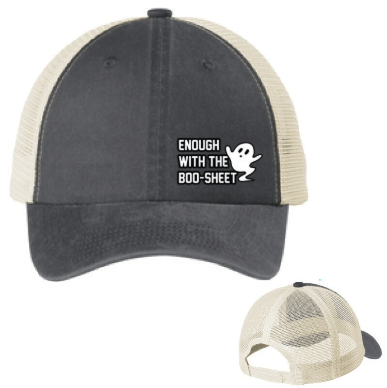 Enough With The Boo-Sheet (Coal / Stone) C943