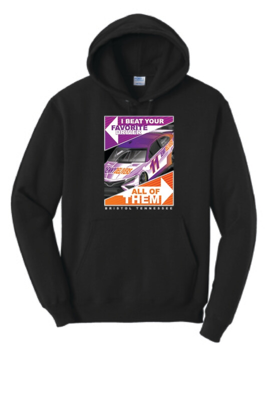 I Beat Your Favorite Driver; All Of Them Hoodie | PC78H Black
