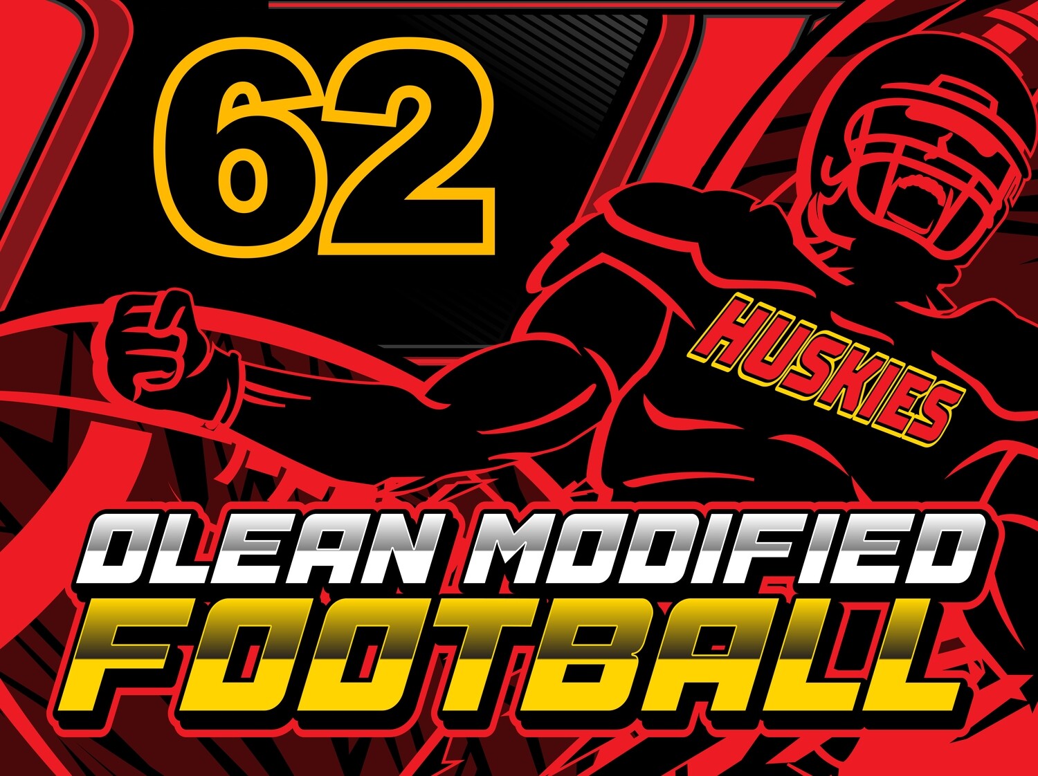 Customizable Olean Modified Football