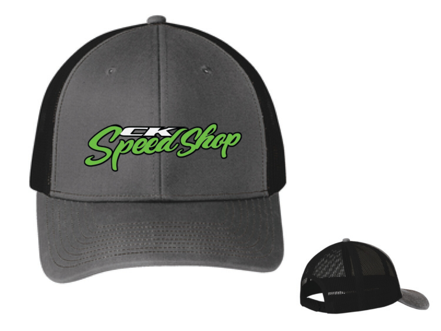CK Speedshop 2023 Team Hat | C112 Grey Steel/ Black