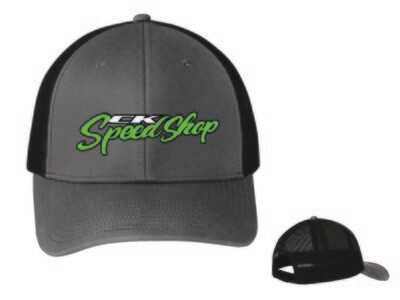 CK Speedshop 2023 Team Hat | C112 Grey Steel/ Black