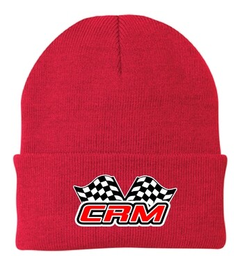 CRM Chris Rock Motorsports 2023 Team Beanie | CP90 Red