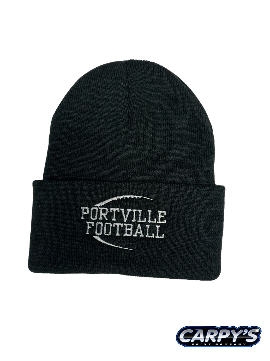 Portville Panthers Football 2023 Team Beanie | CP90 (Black)