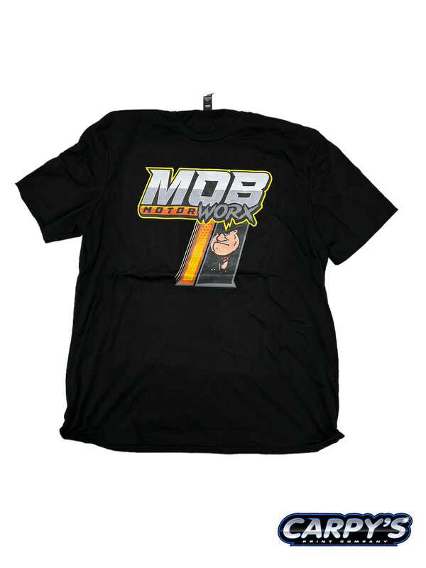 MOB Motorworx 2023 Team Shirt | DT104 Black