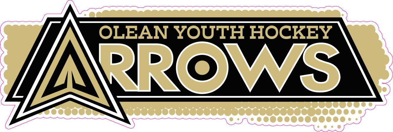 Olean Arrows Text Sticker