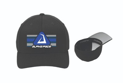 Alpha Pace Flexfit Hat | Black C813